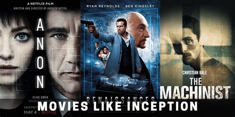 21 Movies Like Inception