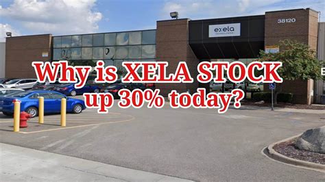 Why Is Exela Technologies Xela Stock Up Today Youtube