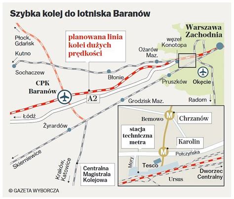 Tunele do centralnego lotniska CPK w Baranowie powiększą chaos w