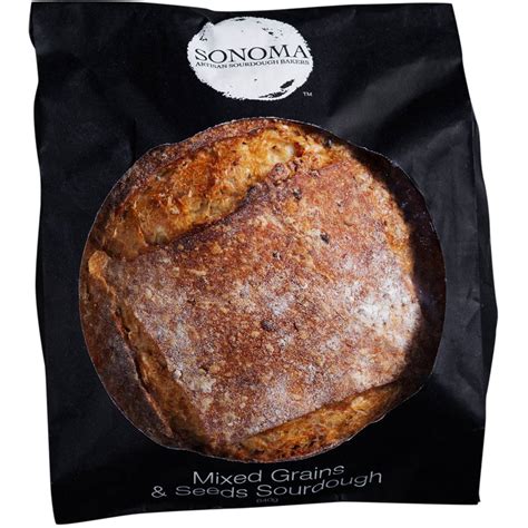 Sonoma Mixed Grain Seed Sourdough 640g Woolworths