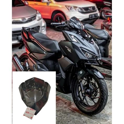 Jual VISOR HONDA ALL NEW VARIO 160 CBS BAHAN ANTI PECAH PLUS FREE