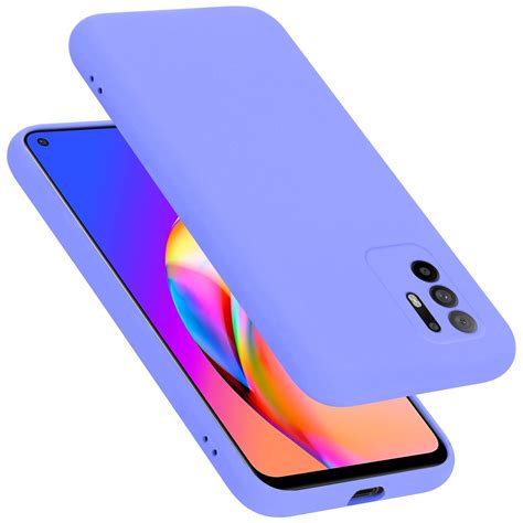 Oppo A94 5G Skal Fodral Case Lila Elgiganten