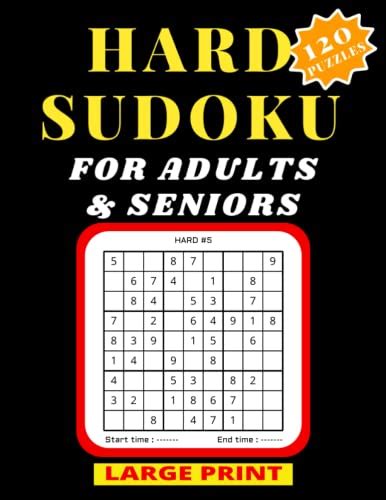 Sudoku For Adults And Seniors 2023 Edition Large Print Puzzle Book