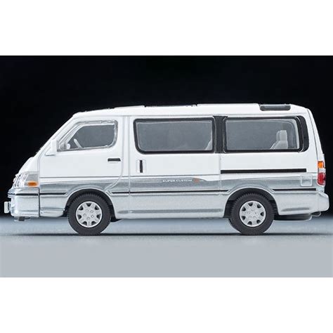 TOMICA Limited Vintage NEO LV N216d 豐田 Hiace Wagon Super Custom G 白 銀