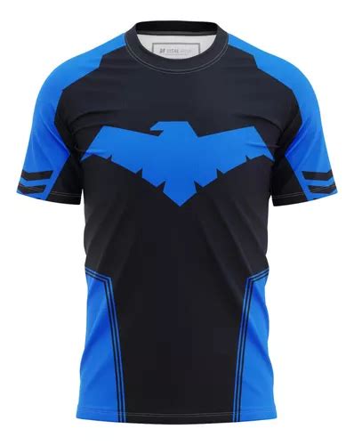 Playeras Licra Compresi N Nightwing Batman Marvel Fitness Meses Sin