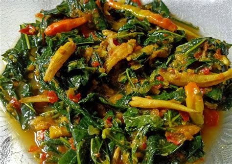 Resep Tumis Daun Singkong Teri oleh Anna Nadya - Cookpad