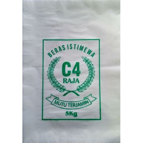 Jual Plastik Beras Sablon Kg Isi Shopee Indonesia