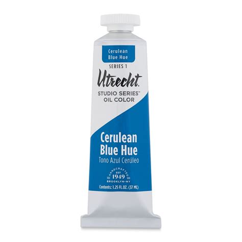 Utrecht Studio Series Oil Paint Cerulean Blue Hue Ml Tube