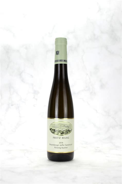 WFY Shop Fritz Haag Brauneberger Juffer Sonnenuhr Riesling Auslese 2018