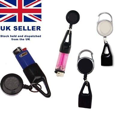 BIC LIGHTER LEASH SECURE RETRACTABLE USB STRING CLIP HOLDER ANTI