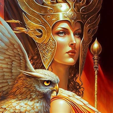 Athena, Goddess of Wisdom : r/midjourney