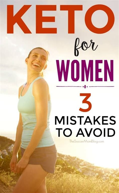 Keto For Women 3 Mistakes To Avoid Keto For Women Keto Diet Meal