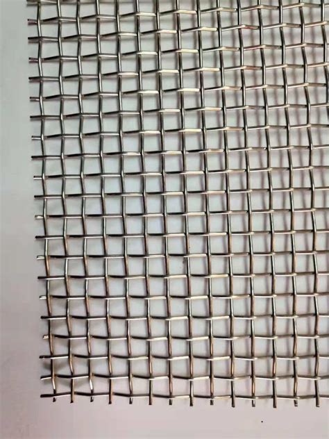 High Carbon Steel Crimped Wire Mesh 65 Mn Steel Crimped Wire Mesh