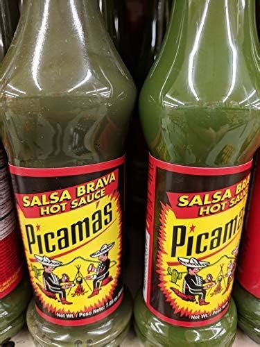 Picamas Salsa Brava Hot Sauce 7 Oz 6 Pack Grocery And Gourmet Food