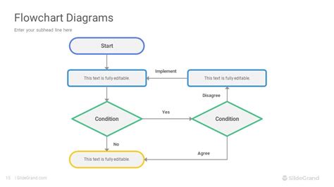 Flowchart Diagrams PowerPoint Template Designs - SlideGrand