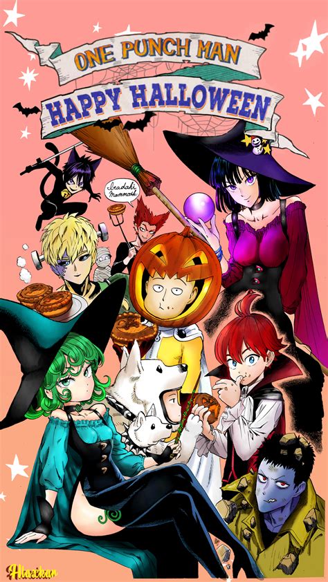 Art I Colored Opm Halloween Art One Punch Man Manga