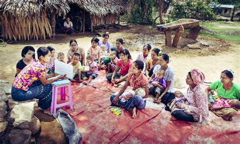 Mother Groups In Myanmar Teach Nutrition Foster Community