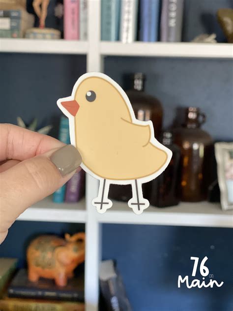 Chicky The Little Chicky Sticker Waterproof Vinyl Sticker Decal Etsy