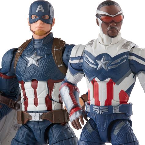 Avengers Marvel Legends Inch Captain America Sam Wilson And Steve