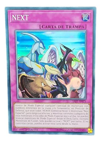 Next Carta Yugioh Español Super Rare