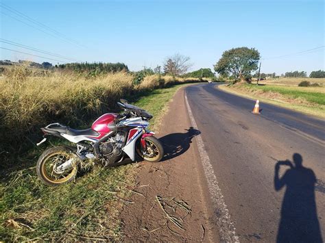 Acidente Moto De Alta Cilindrada Mata Motociclista Plant O Maring