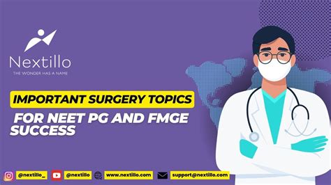 Surgery For Neet Pg And Fmge Top Topics And Preparation Tips