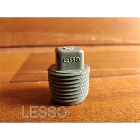 Jual Plug PVC Lesso 1 2 Inch Dop PVC Drat Luar Penutup Fitting