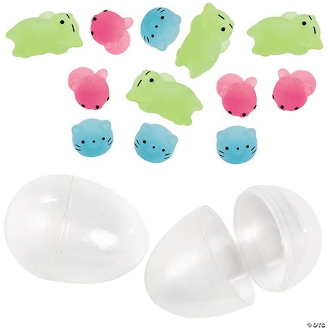 Glow In The Dark Mochi Squishies Easter Eggs Kit For 72 144 Pc