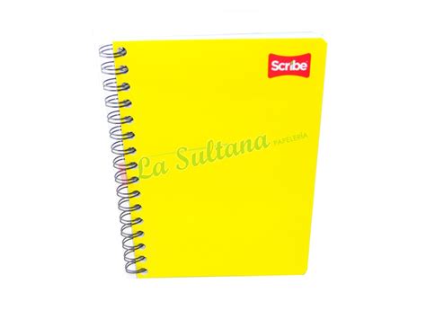 LIBRETA SCRIBE PROFESIONAL ESPIRAL CLASICA C 100H PZ