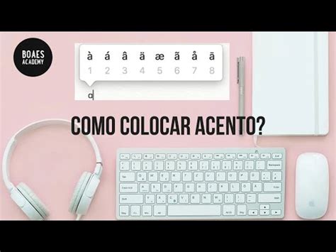 Colocar Acento Agudo Til Circunflexo E Crase No Teclado YouTube