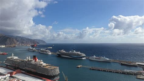 Intensa Actividad De Cruceros En El Puerto De Tenerife Puertocanarias