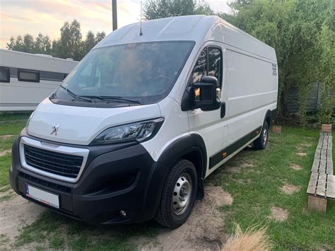 PEUGEOT BOXER L4H2 BIAŁY WYPOŻYCZALNIA SAMOCHODÓW RENTACARSENSE