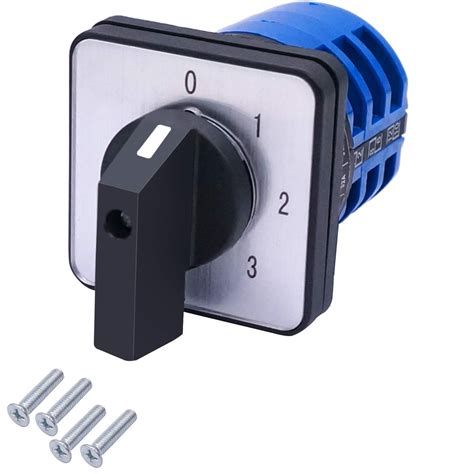 Selector De Posiciones De Amperes Industrial Switch De