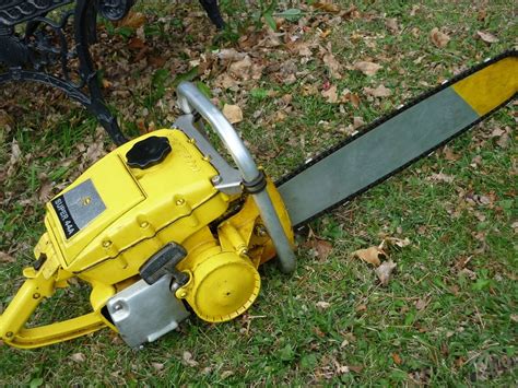 Vintage Chainsaw Collection Mcculloch Super 44a