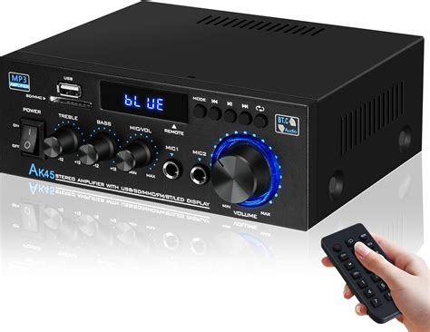 Daakro Ak Amplificador De Audio Est Reo W Sistema Inal Mbrico