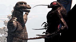 SHOWA GOJIRA Vs MOTHMAN Roblox Kaiju Universe Doovi