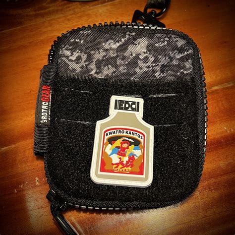 Edc Everyday Carry Patch Kwatro Kantos Shopee Philippines