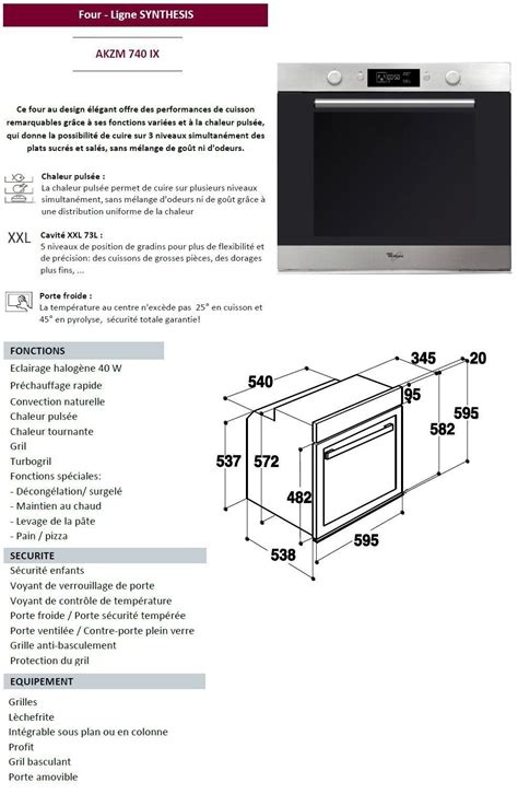 Mode D Emploi Four Whirlpool Type Fxtp6