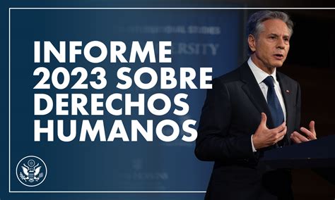 Secretario De Estado De Ee Uu Antony J Blinken Presenta El Informe