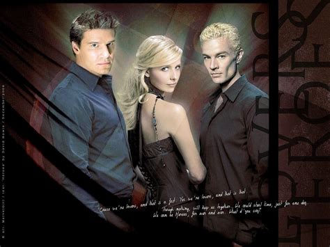 Bangel Vs Spuffy Wallpaper Angel Buffy Spike Triangle Spike Buffy