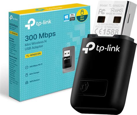 TP LINK TL WN823N Mini Adaptateur USB WiFi N 300 Mbps COMPUTER HOUSE