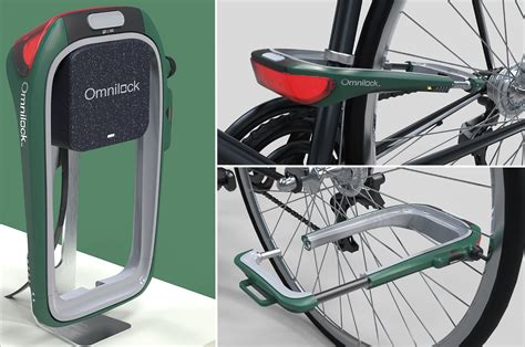 This Multi Functional Bike Lock Doubles As A Bright Taillight Easy To