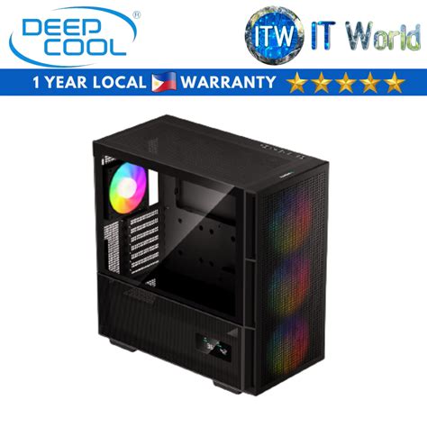 ITW Deepcool CH560 Digital High Airflow Reimagined Tempered Glass PC