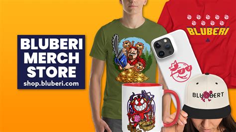 Bluberi Launches Online Merch Store - Bluberi Gaming