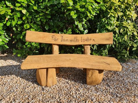 Wood Memorial Benches For Gardens Fasci Garden