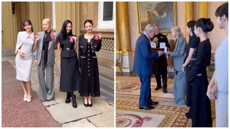 BLACKPINK Receive MBE Honours From King Charles III At Buckingham