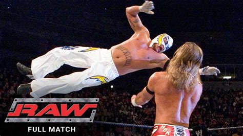 FULL MATCH Rey Mysterio Vs Shawn Michaels Raw Nov 14 2005 YouTube