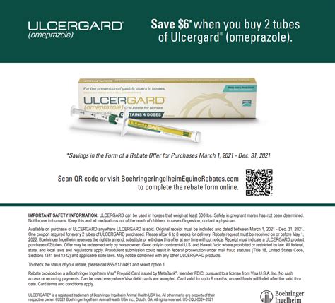 Ulcergard Rebate Printable Rebate Form