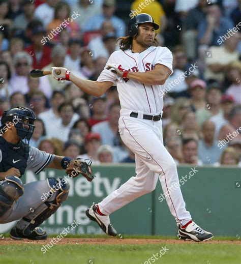 Boston Red Sox Outfielder Johnny Damon Editorial Stock Photo Stock