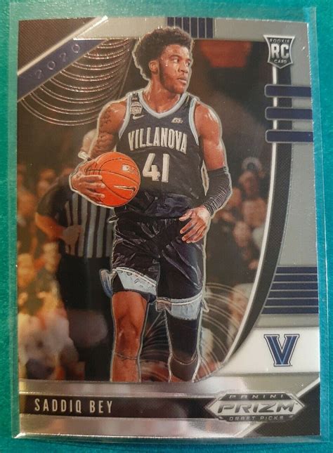 Panini Prizm Draft Picks Saddiq Bey Rookie Detroit Pistons